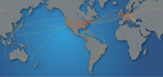 Level 3 network map